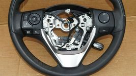 14-16 Toyota Corolla SRS Steering Wheel W/ BT Tel Radio Cruise Controls image 4