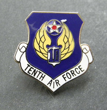 Tenth Air Force 10th USAF Hat Jacket Lapel Pin 1 inch US - $5.53