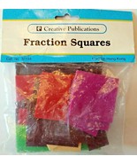 Creative Publications Fraction Squares 24 Piece Rare Out of Production H... - $29.99