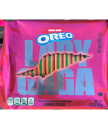 Lady Gaga Chromatica Oreo Cookies Limited Edition 1 Pack Pink Cookie Gre... - $12.86