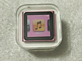 Apple iPod Nano 6th Generation Pink 8 GB MC692LL/A AAC WAV MP3 Media Player - $316.79