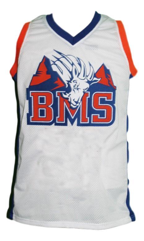 Qualityjerseys - Thad castle #54 blue mountain state basketball jersey sewn white any size
