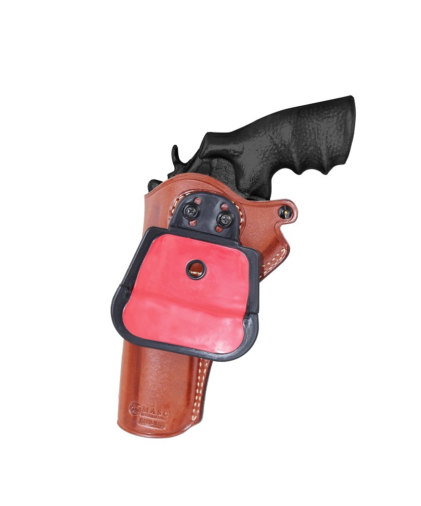 Leather Paddle Holster Fits,S&W NFrame Mod 629 44 Mag 6 Shot 4