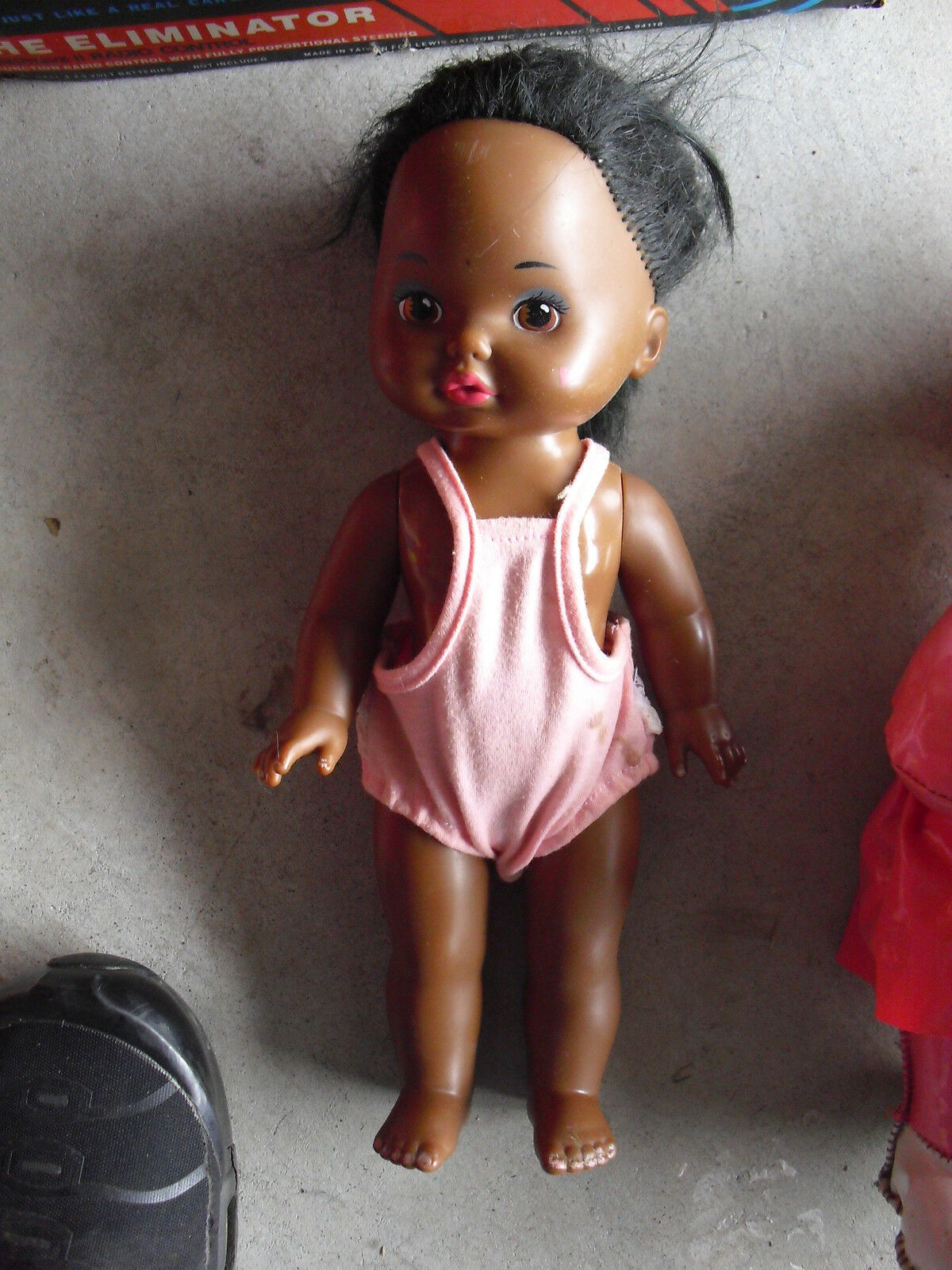 Vintage 1988 Mattel Black Character Girl Doll 12" Tall - $18.81