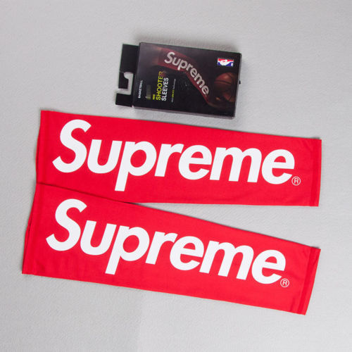 Supreme Arm Sleeve New 17FW Collab Black and Red L/XL S/M with box ...