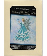 &quot;CELINE, THE WINTER FAIRY&quot; COMPLETE XSTITCH MATERIALS with Hand dyed aida - $79.19