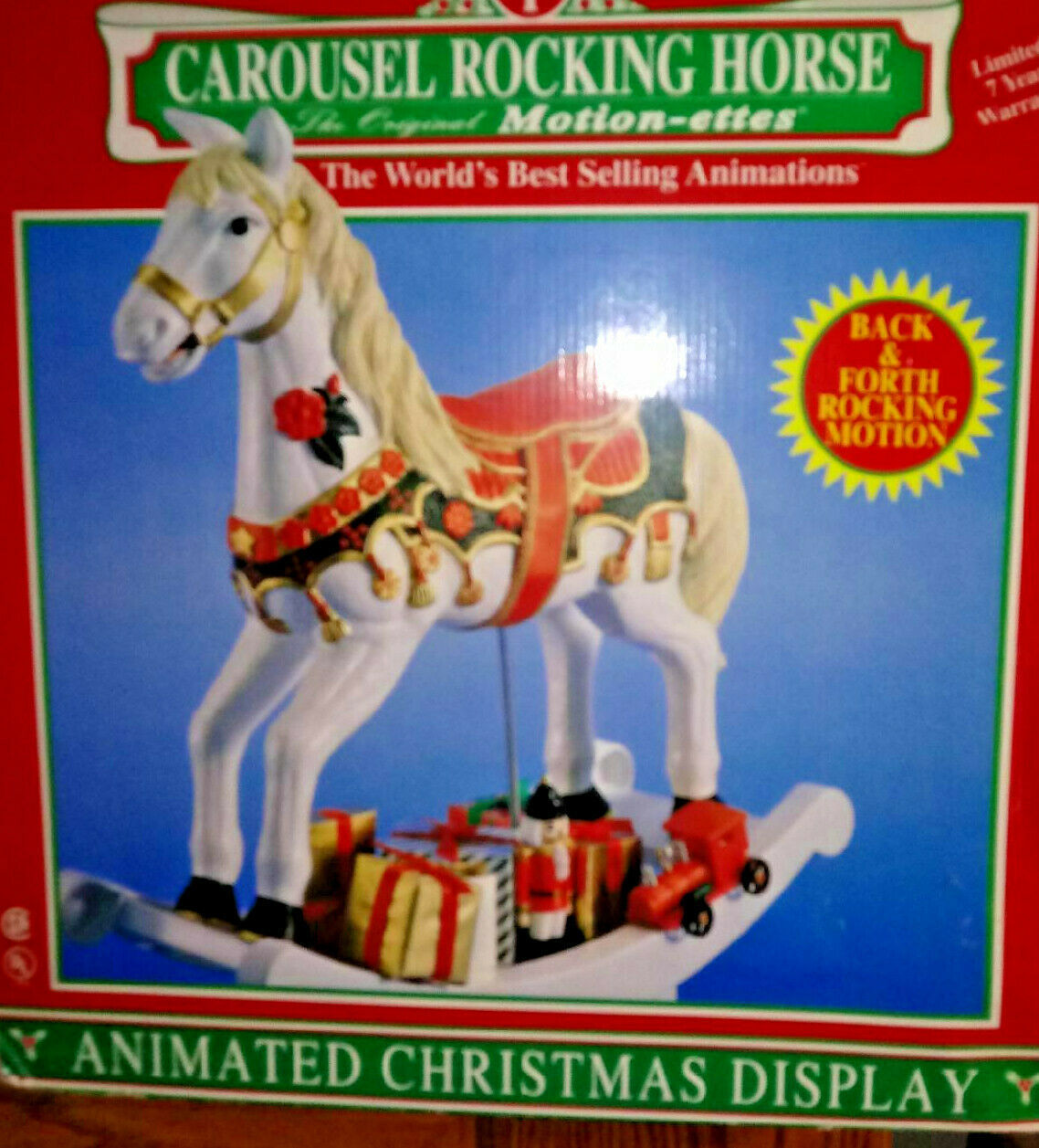 jr carousel rocking horse