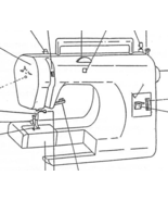 Euro-Pro Models 377 374 373 372 372H manual sewing machine Hard Copy - $11.99