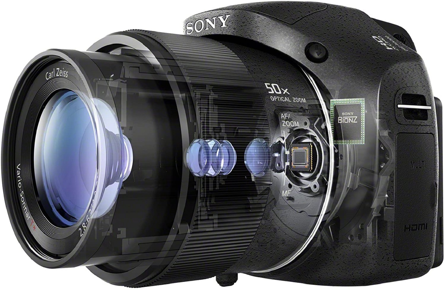 Sony Cybershot DSCHX300/BC 20.4 MP Digital Camera with 50x Optical