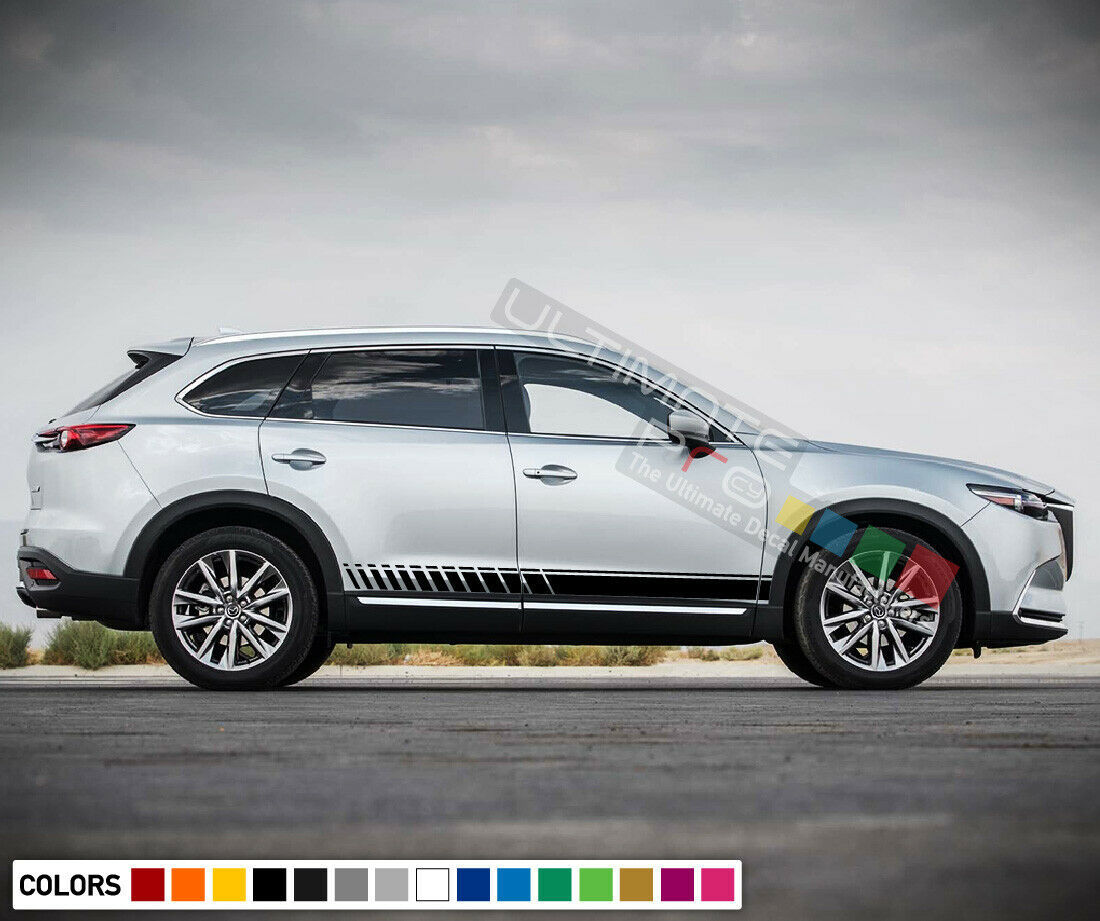 Stickers Decal for Mazda CX-9 Stripe body kit replacement door sticker ...