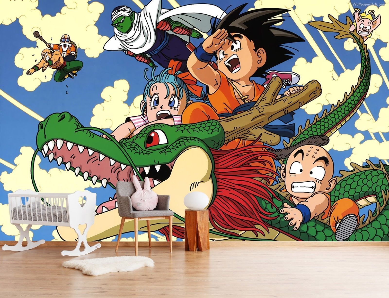3d Dragon Boy 1 Japan Anime Game Wallpaper Mural Poster Cartoon Decal