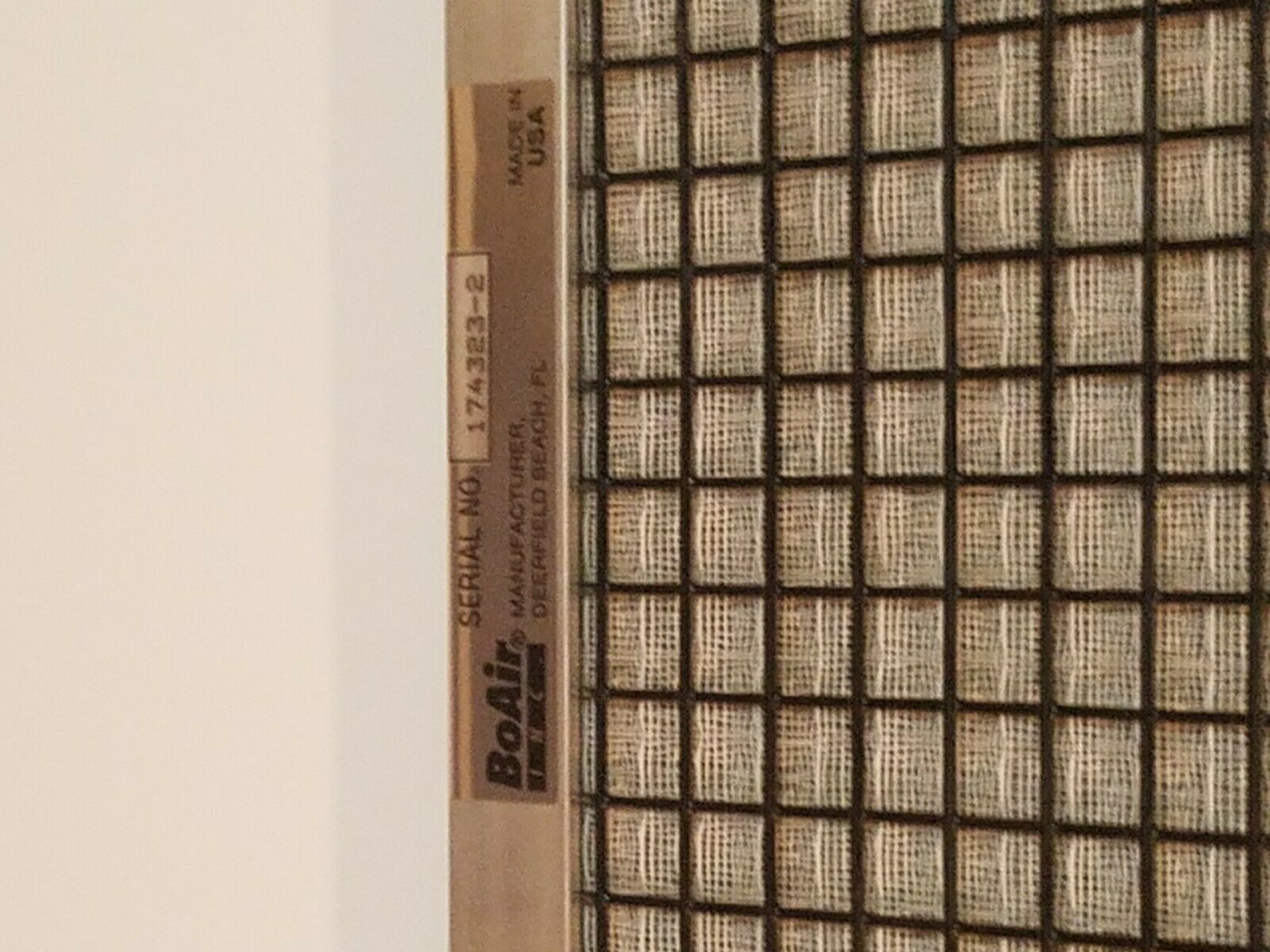 Lifetime BoAir Electrostatic House Receiving Air Filter 14x30x1 Home