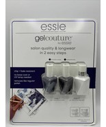 Gel Couture Nail Polish by Essie, set brocade crusade &amp; embossed lady -3... - $14.20