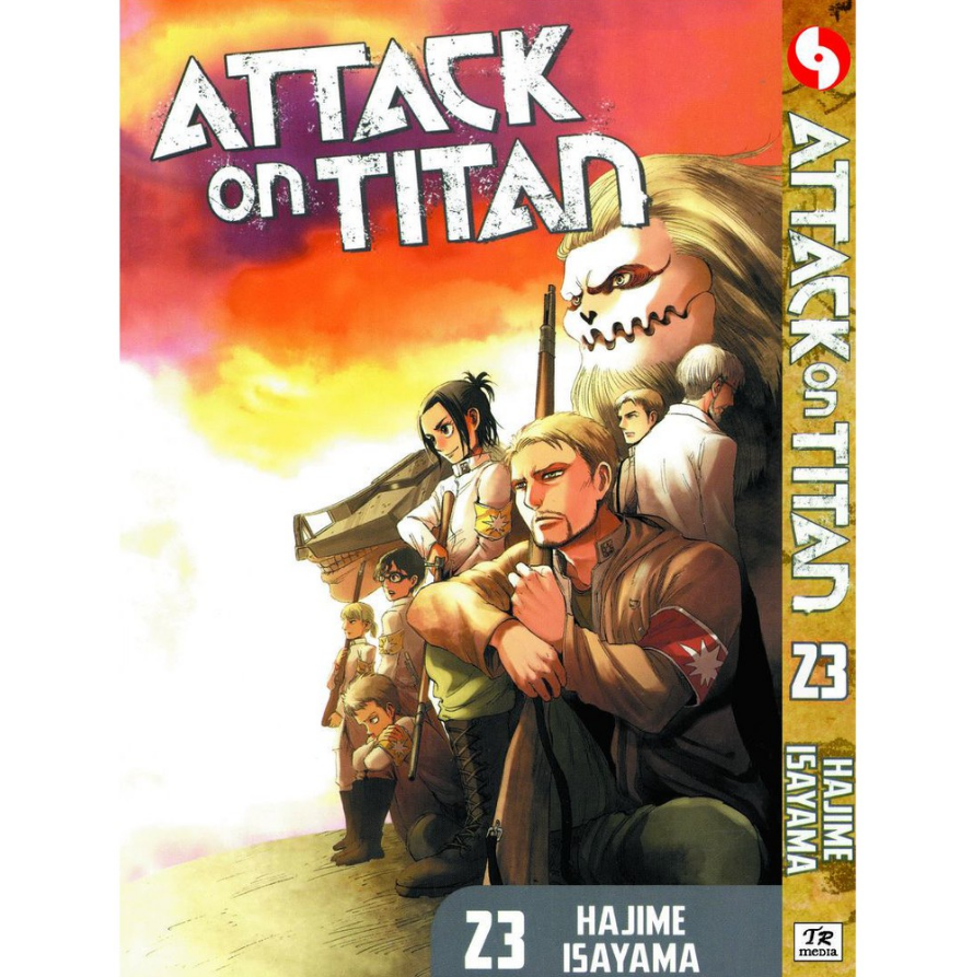 FULL SET Attack On Titan Hajime Isayama Manga Volume 1-33 English Comic (New)