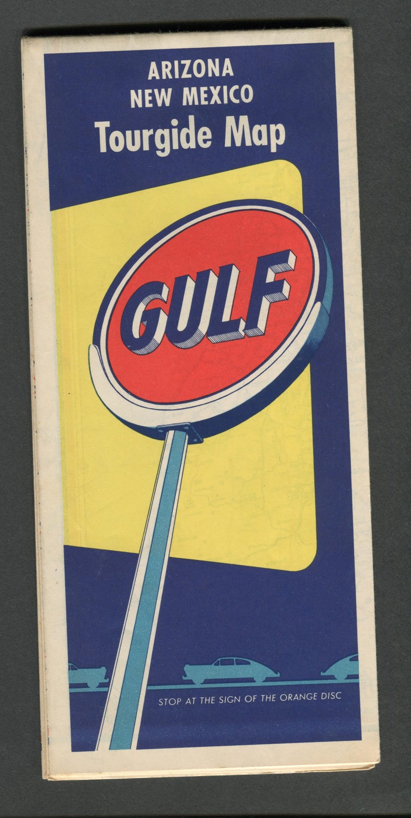 Primary image for circa 1950 Arizona and New Mexico Tourgide Map by Gulf Oil