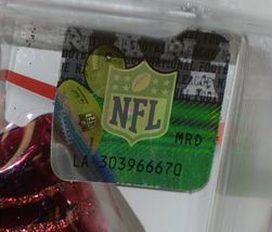 Boelter Topperscot NFL Blown Glass Holiday Glitter Bells Arizona Cardinals image 5