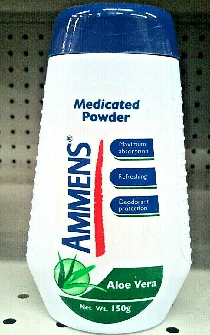 Ammens Medicated Powder 150g (with Aloe Vera) Skin Care