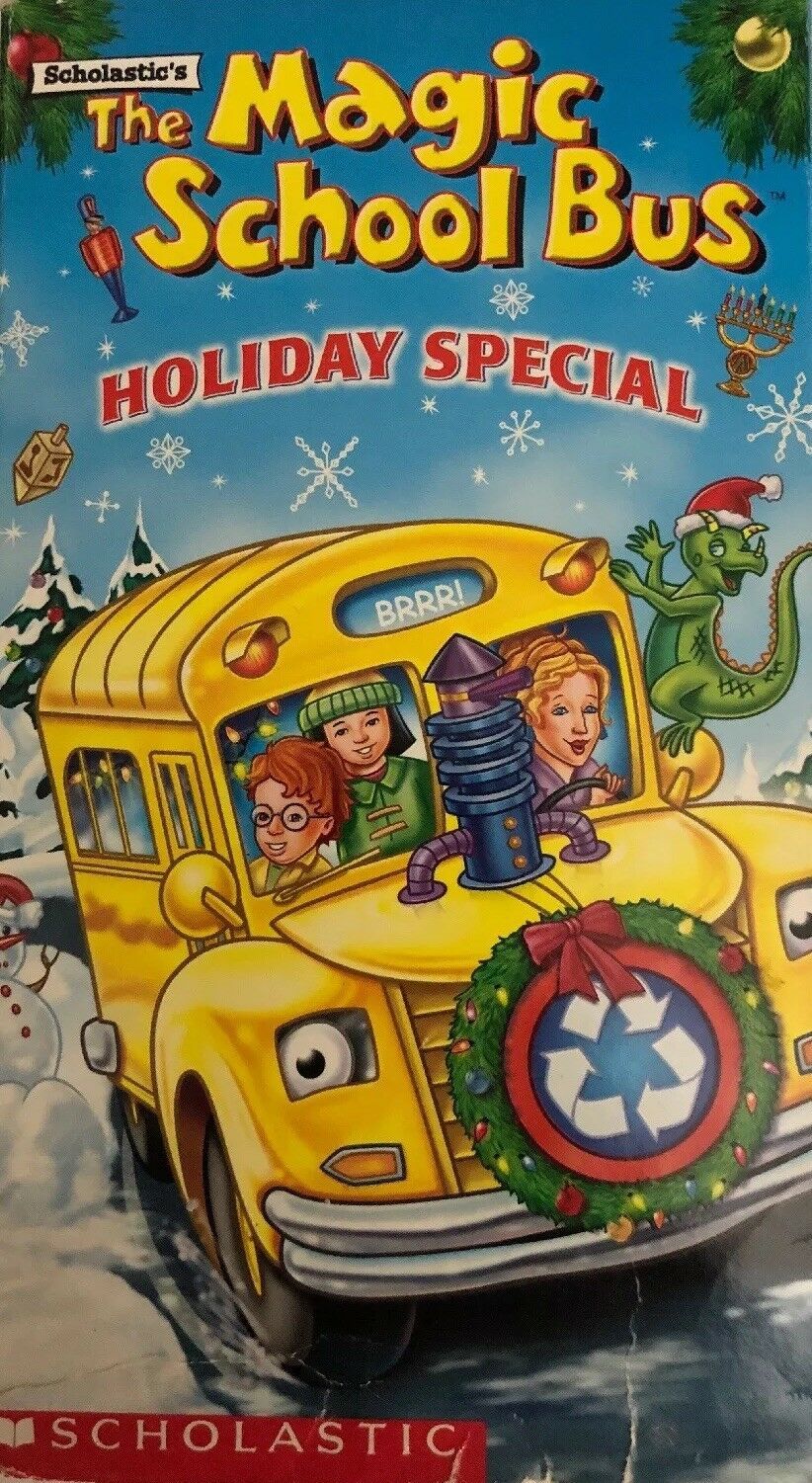 The Magic School Bus Holiday Special(VHS,2002)TESTEDRARE VINTAGESHIPS