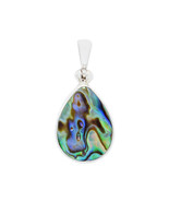 Starborn Abalone Shell Pendant Necklace (22&quot;) Blue - $113.05
