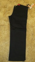 Dickies Girl's Pants Sz 3 Stretch Fabric  30.5" x  23.5" Black - $12.82