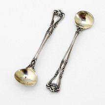 Master Salt Spoons Pair Watson Sterling Silver - $75.51