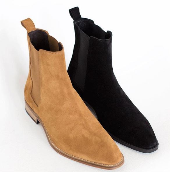 tan mens chelsea boot