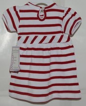 Two Feet Ahead Collegiate Licensed Ohio State Red White Size Newborn Dress image 2
