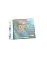 Nintendo Game Boy Color Turok 2 Instruction Booklet / Manual Only - $9.99