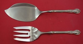 Old Master By Towle Sterling Silver Salmon Serving Set Fish Custom - $147.51