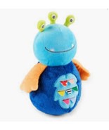 NEW! Carter’s Blue Alien  Baby Unisex Musical Wobble Plush Toy w Chimes 10” - $28.01