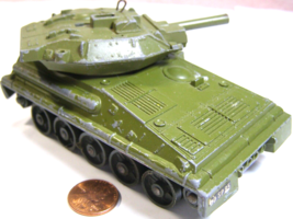 Dinky Toys Alvis Scorpion & Striker Tank Die Cast & Plastic No Tracks RVE - $24.95