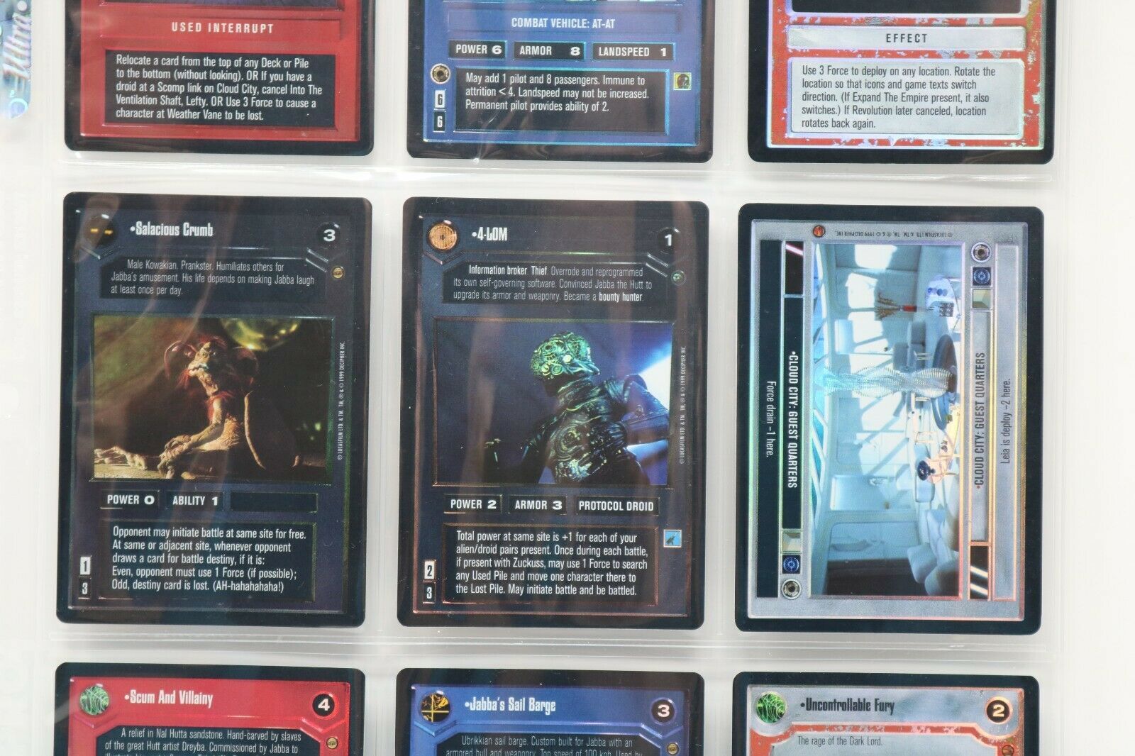 star wars ccg card prices