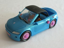 Polly Pocket 2003 Convertible Roll Top Blue Car Accessory - $12.34
