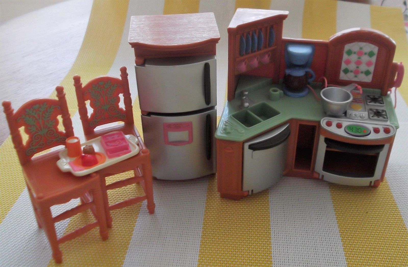 Fisher Price Loving Family Dollhouse Kitchen And 11 Similar Items Fisher Price Loving Family Dollhouse Kitchen Set 5 Pcs Sounds