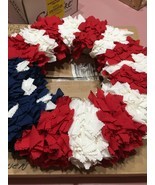 USA Red White And Blue Wreath Veteran - £40.43 GBP