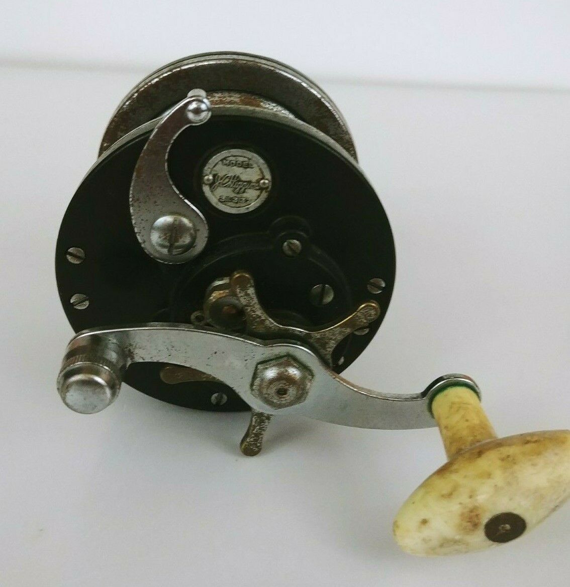 Vintage J. C. Higgins Conventional Fishing Reel 311 3137 Spincasting