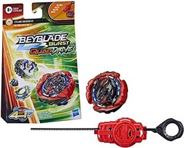 Hasbro Beyblade Burst QuadDrive Cyclone Roktavor R7 Spinning Top Starter... - $25.50
