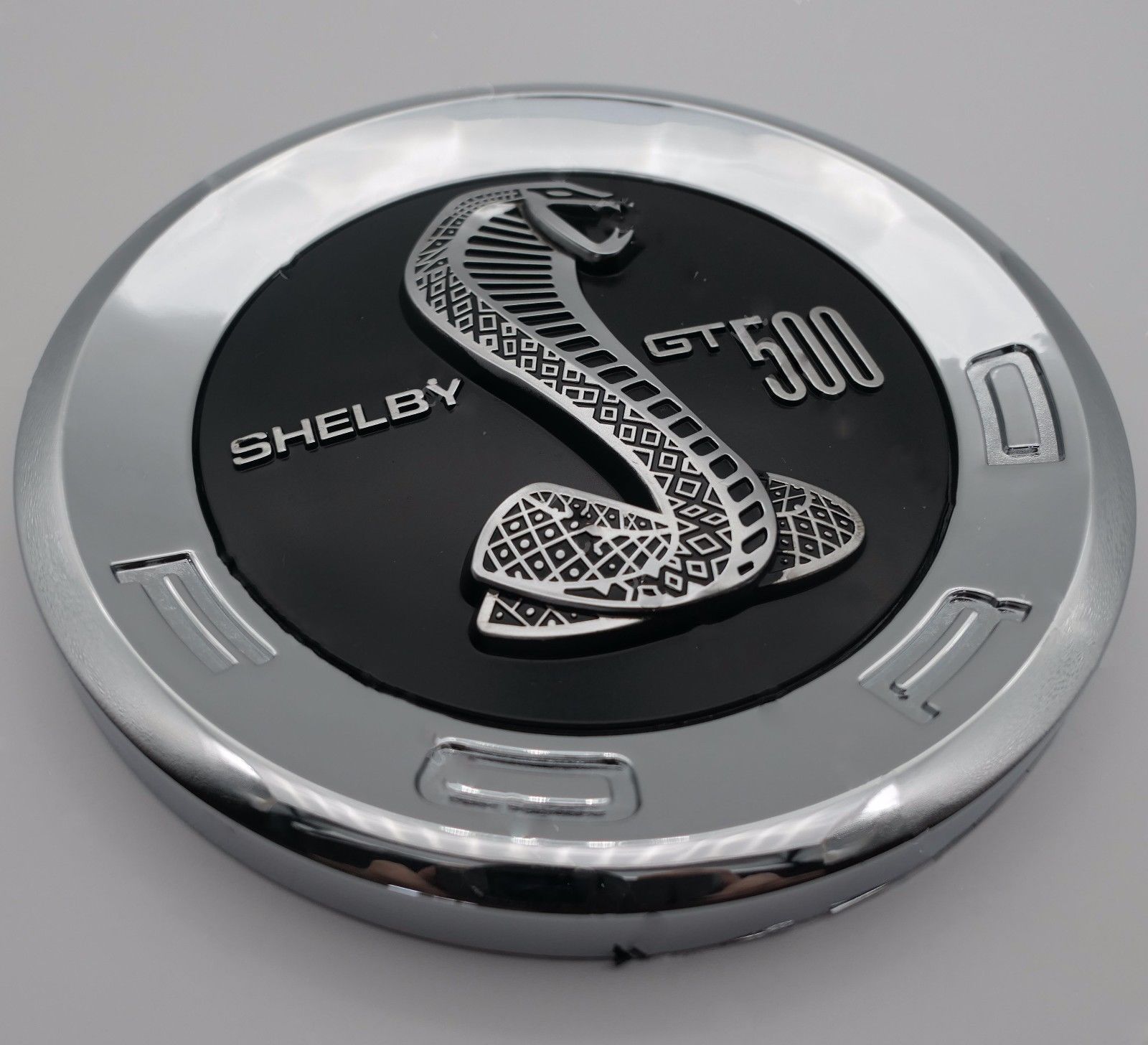 Convex Base Cobra Shelby GT500 SVT Rear Trunk Tail Deck Lid Emblem For ...