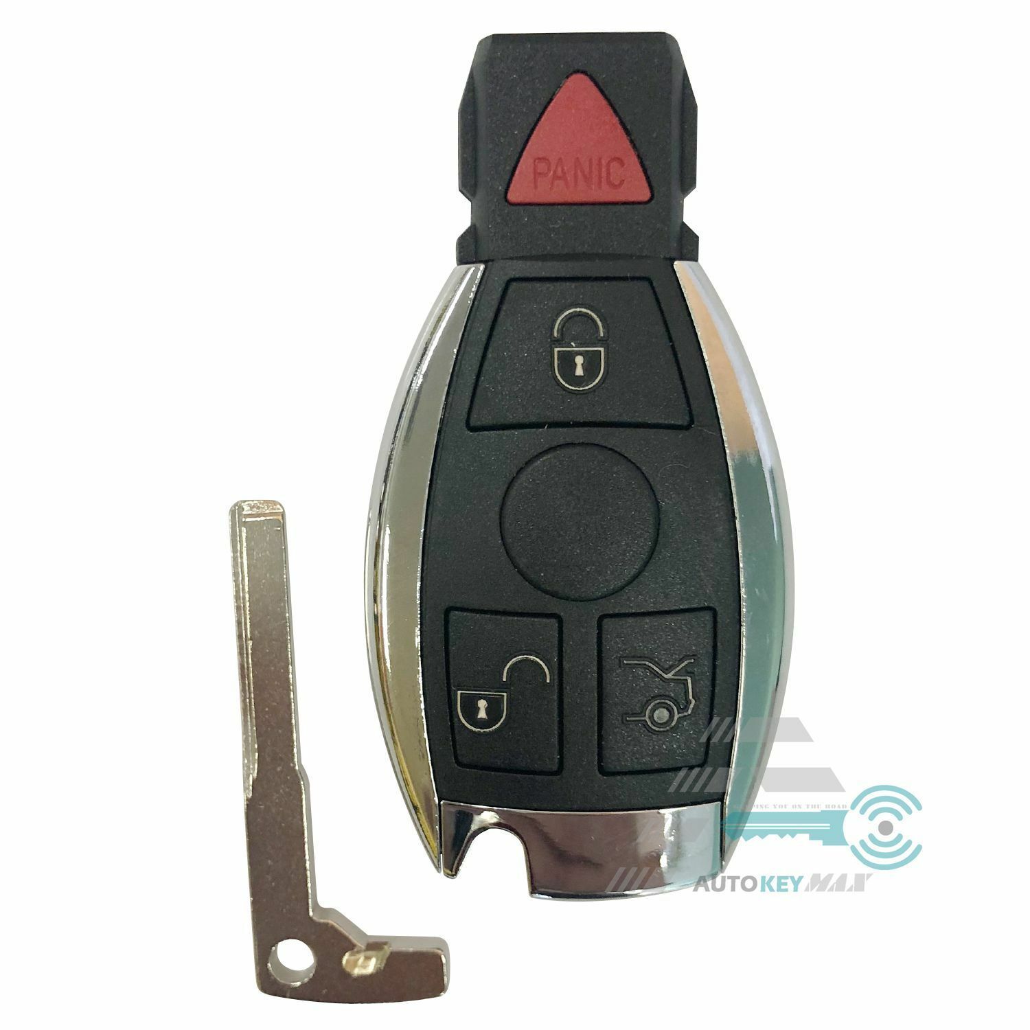 Replacement for Mercedes-Benz IYZDC Keyless Entry Remote Car Key Fob Control