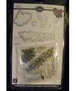 Sizzix #659950 Beautiful You Stamps and dies-Stephanie Ackerman designs-New - $13.00