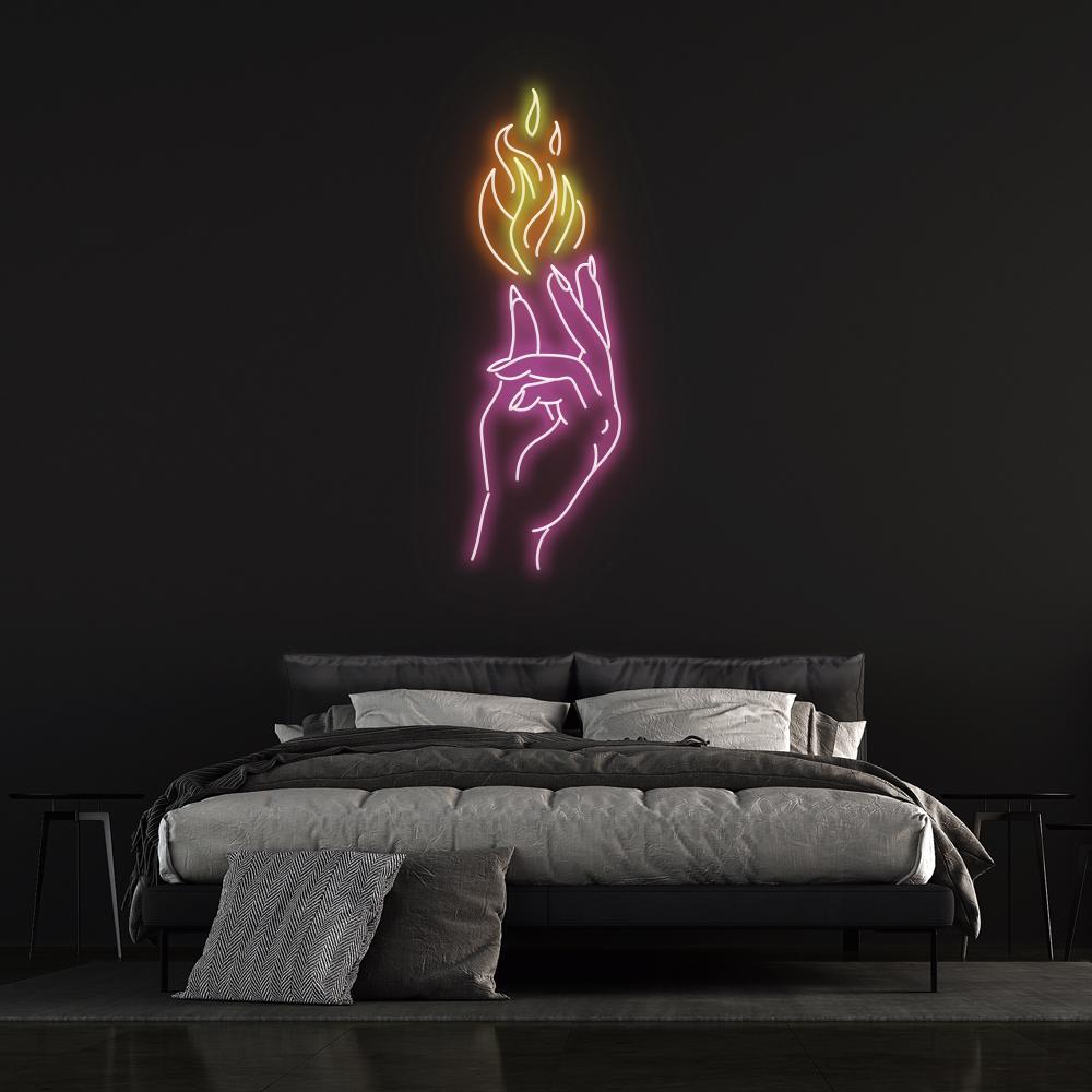 Hand of Passion | LED Neon Sign, Neon Sign Custom, Home Decor, Gift Neon light