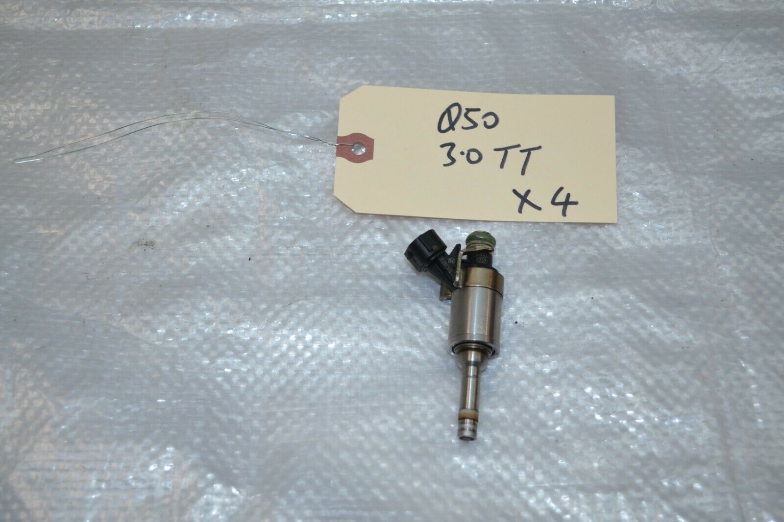 16 17 18 19 20 Infiniti Q50 Q60 3.0L VR30 Fuel Injector Red Sport Twin Turbo Oem Car & Truck
