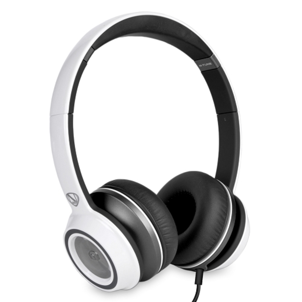 Monster NTune High Performance OnEar Headphones w/3.5mm Plug(Frost