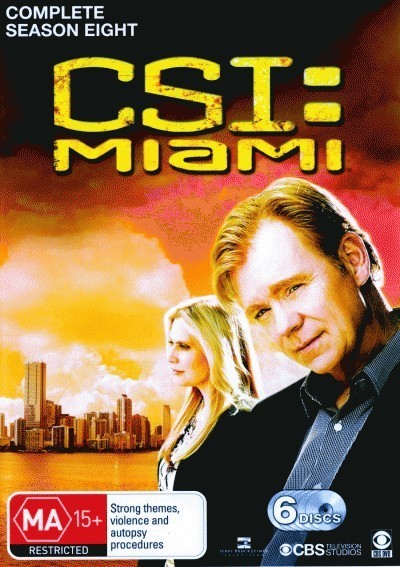 CSI Miami Season 8 DVD | David Caruso | Region 4