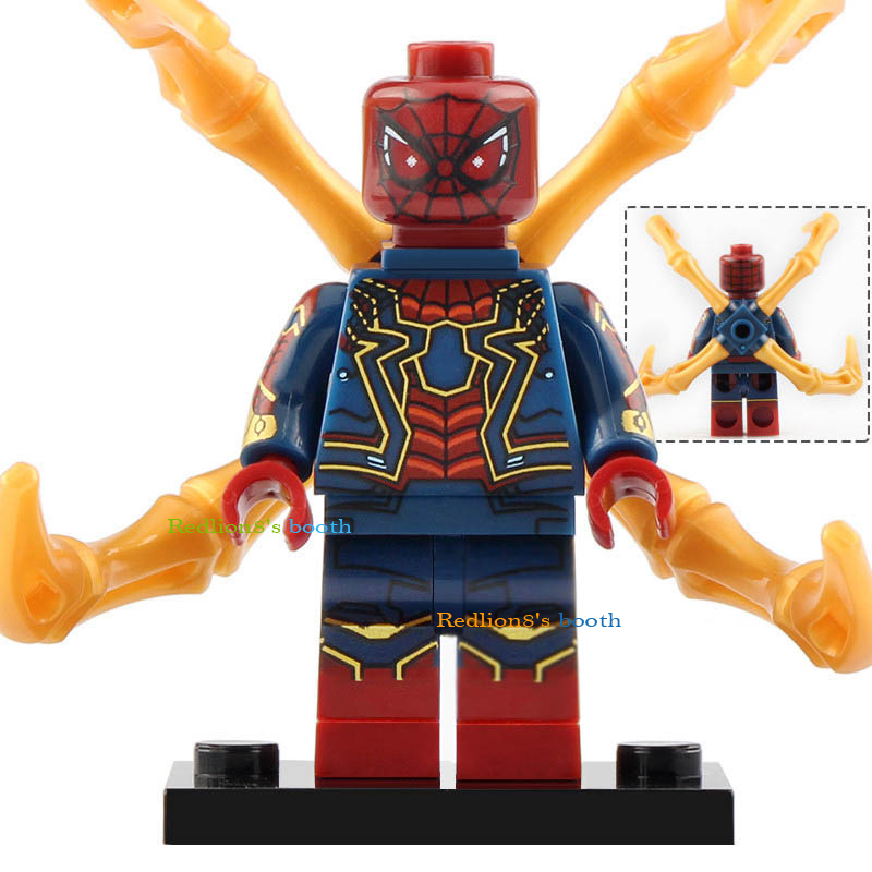 Iron Spider (Instant Kill Mode) Marvel Universe Minifigures Lego Compatible Toys
