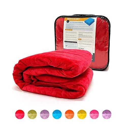 Shop Merrylife Adult 10 lb Sherpa Weighted Blanket - Free ...