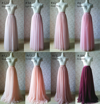 Women Tiered Midi Tulle Skirt Gray Layered Tutu Skirt Holiay Tulle Skirt Custom  image 14