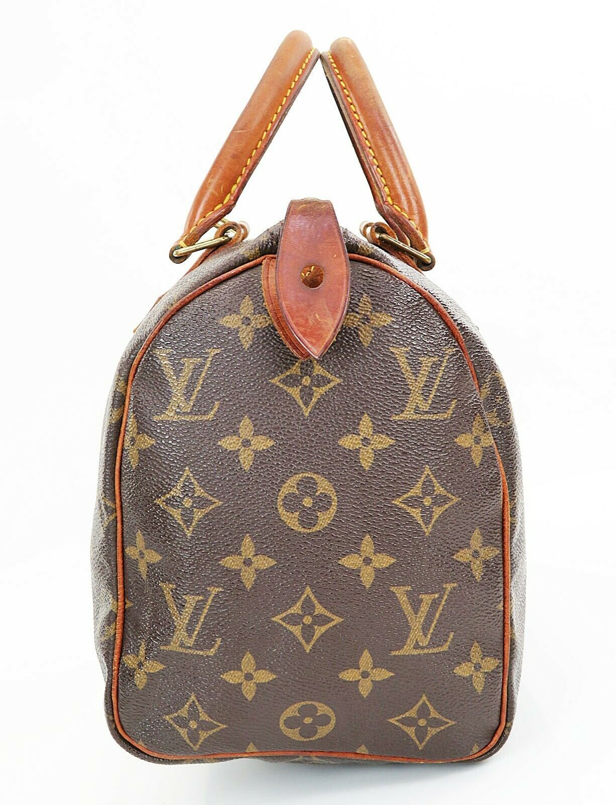 Authentic LOUIS VUITTON Speedy 25 Monogram Boston Handbag Purse #36327 - Women&#39;s Bags & Handbags