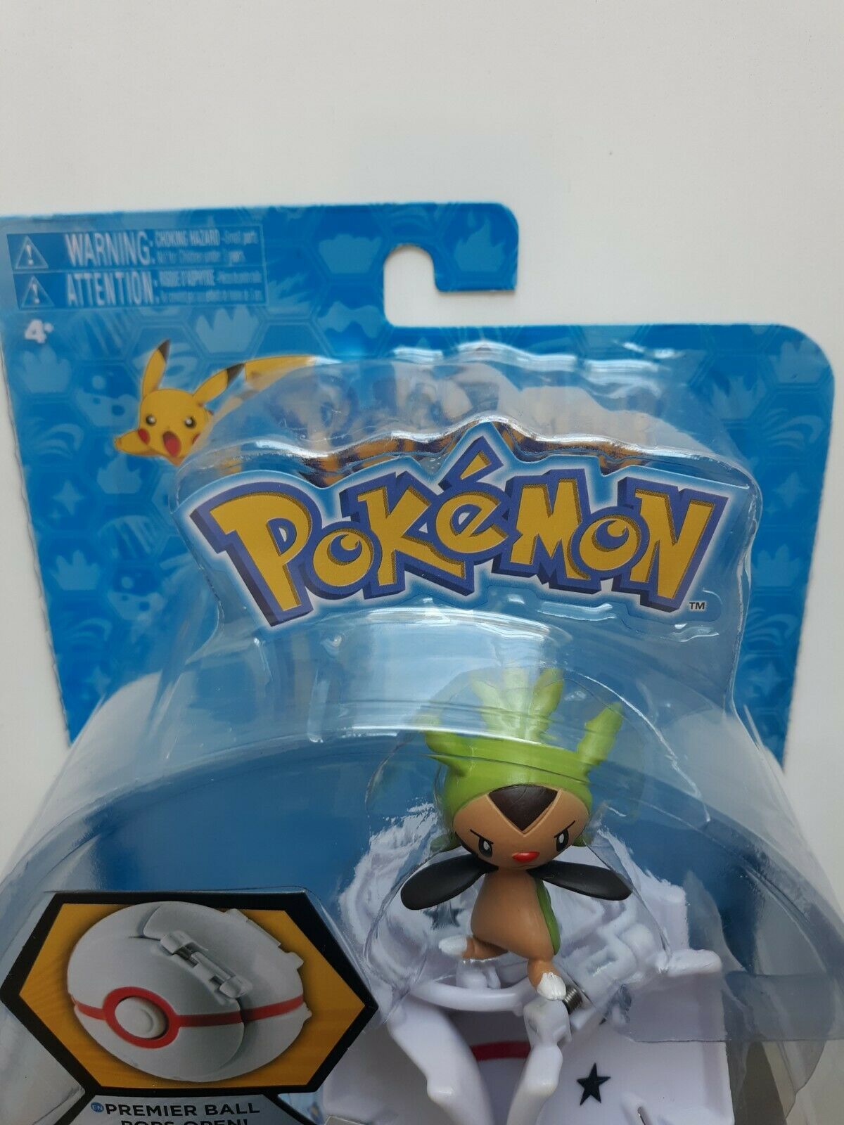 CHESPIN Tomy Pokemon Throw 'n' Pop Poke Ball New - Action Figures ...