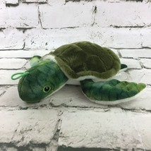 Ocean Wise 9” Sea Turtle Plush Green Stuffed Marine Animal Hangable Soft Toy - $11.88